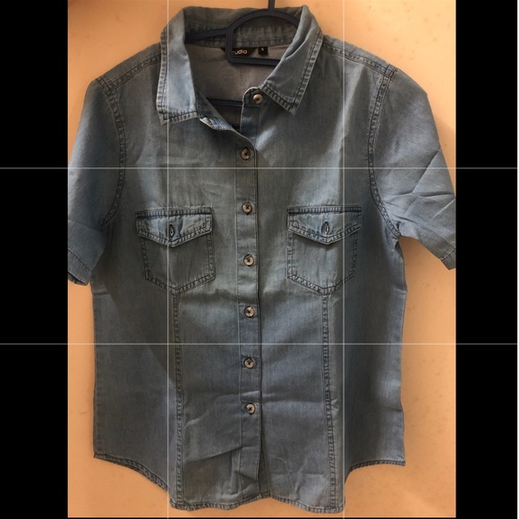 Tops | Brand Zudio Denim Shirt Sizes 